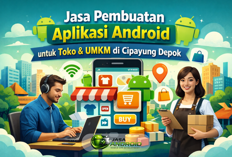 Jasa Pembuatan Aplikasi Android untuk Toko & UMKM di Cipayung Depok